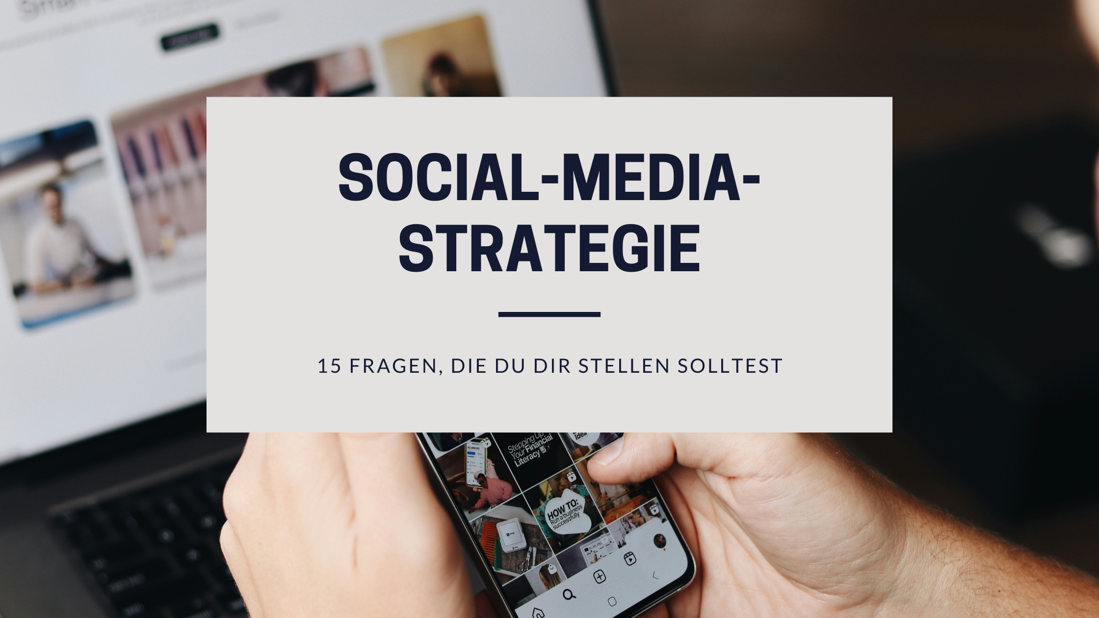 Social-Media-Strategie