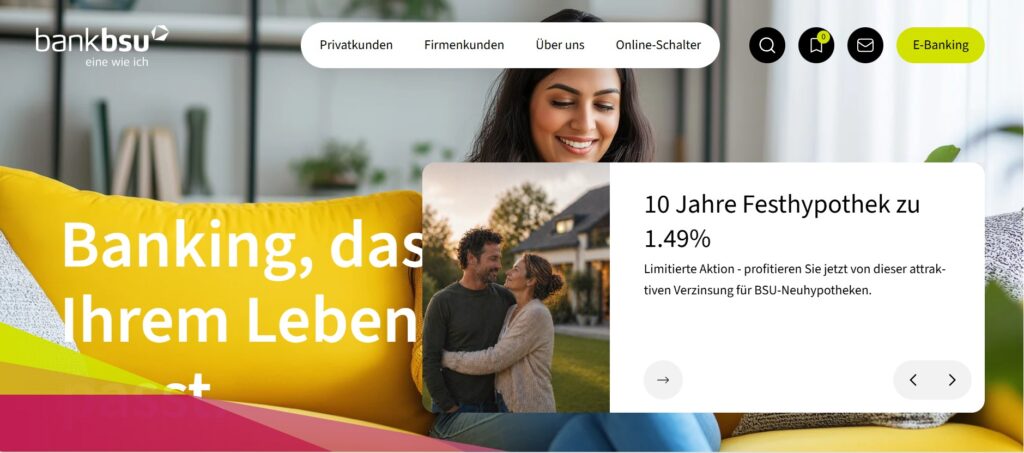 Relaunch Website Bank BSU